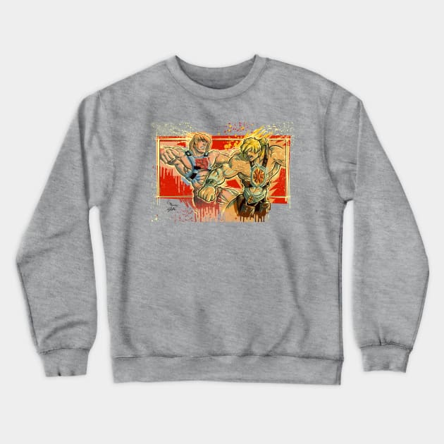 He-man V He-man Crewneck Sweatshirt by gavinmichelliart